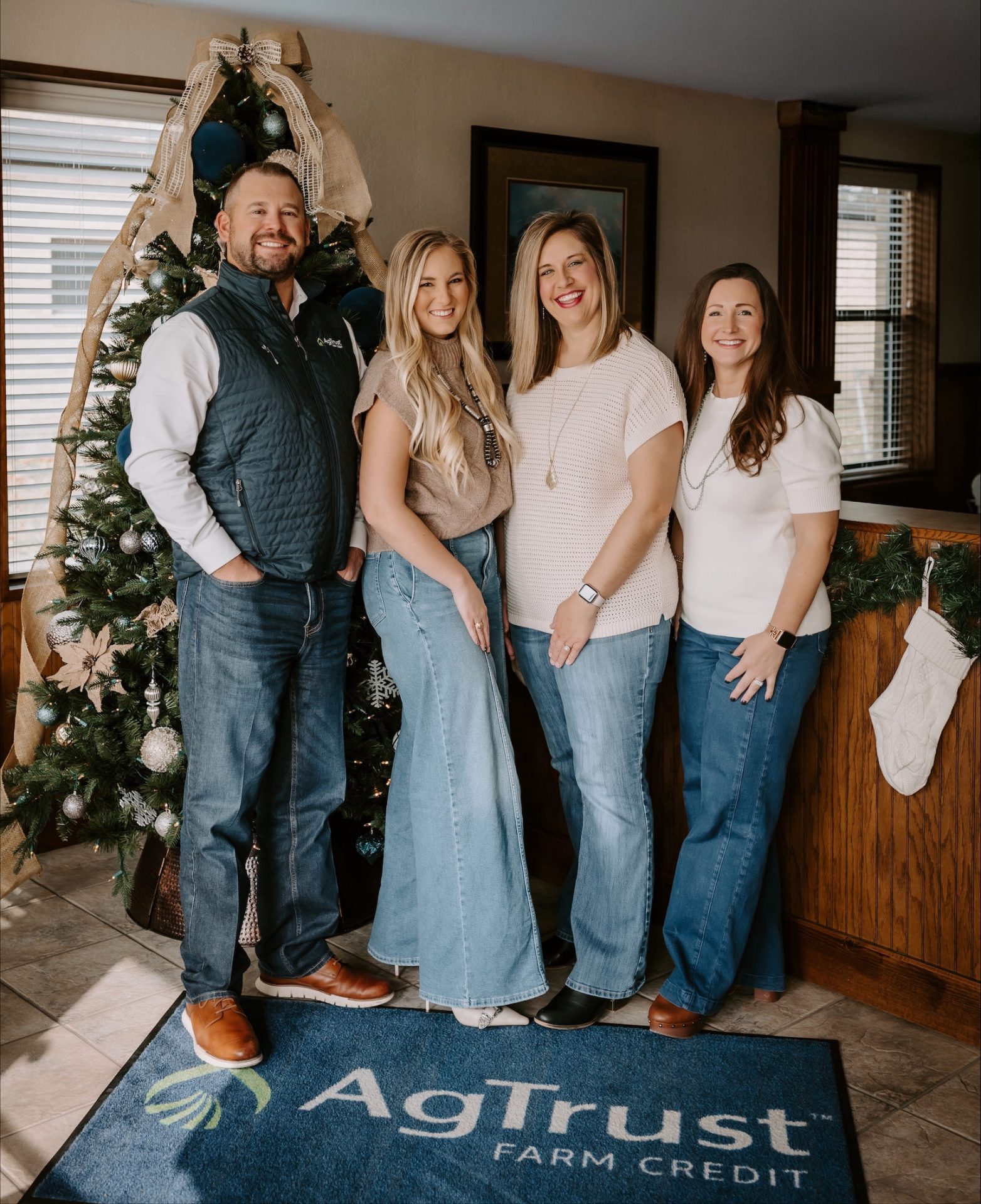 Team shot of the AgTrust Hillsboro lending team.