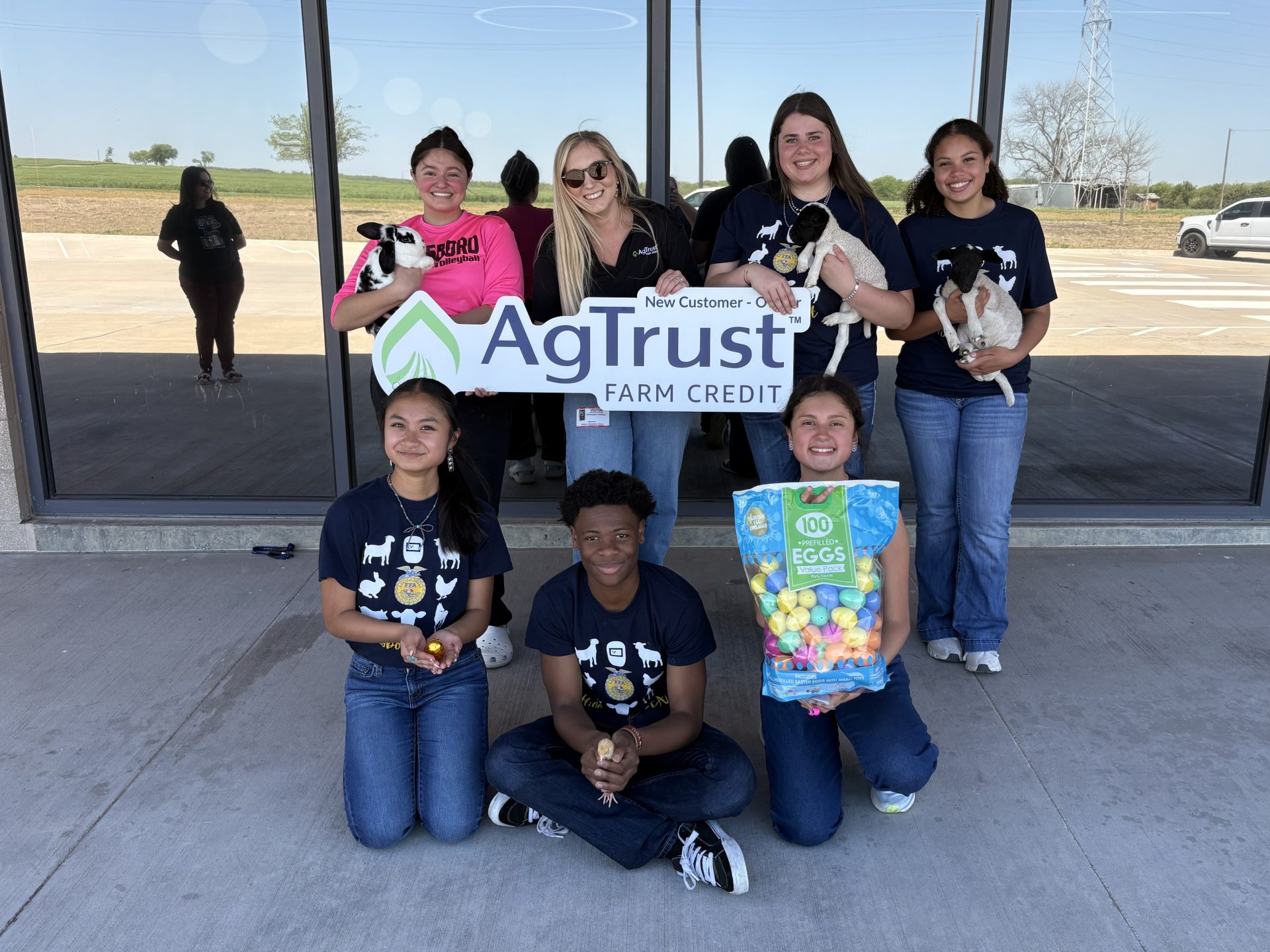 Ag Day partnered with Hillsboro FFA at Hillsboro Elementary School