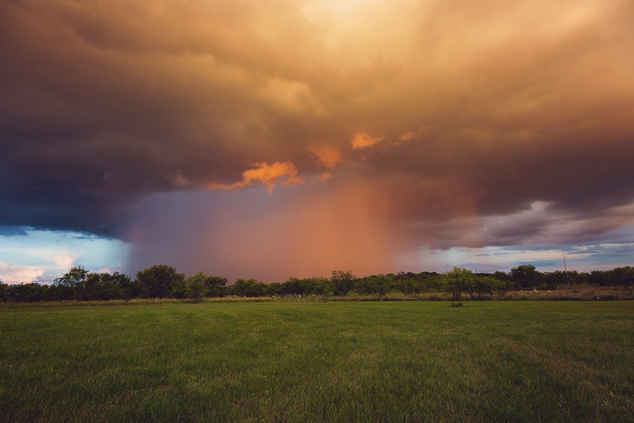 Spring thunderstorm in Texas.