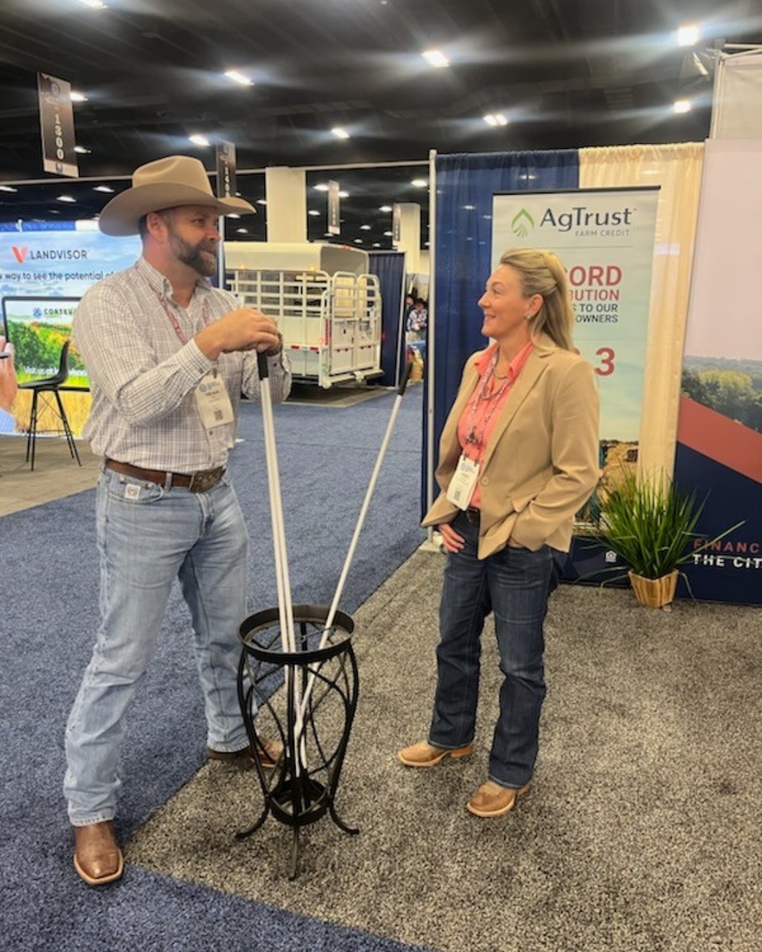 Texas Southwest Cattle Raisers Convention with Weatherford Lender Lindsey Ellsworth
