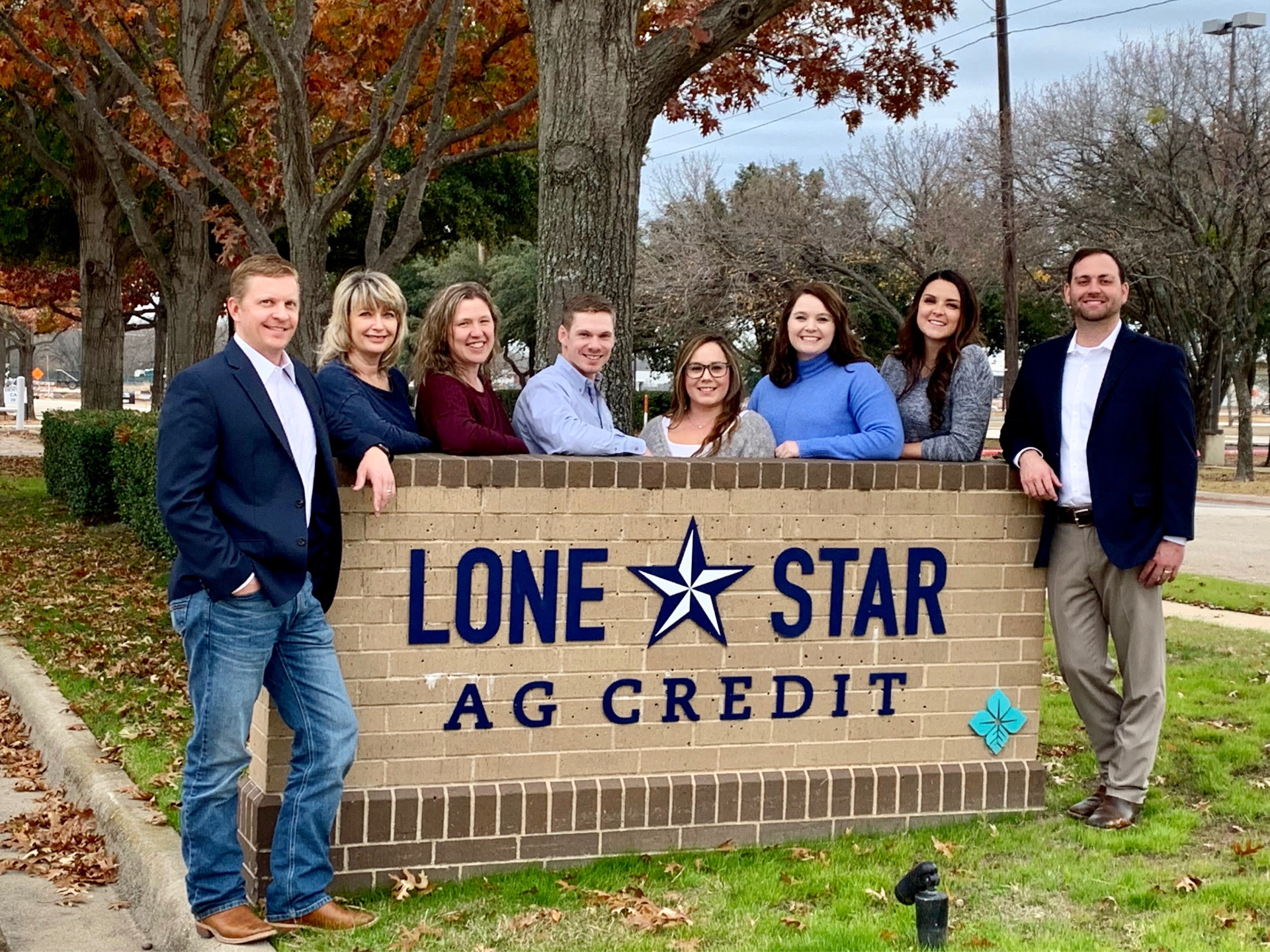 AgTrust Farm Credit, Denton Office, loan officers and staff.