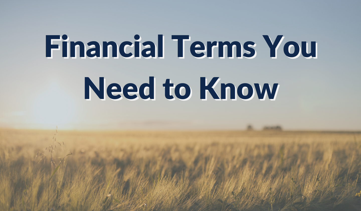 Financial Terms You Need to Know